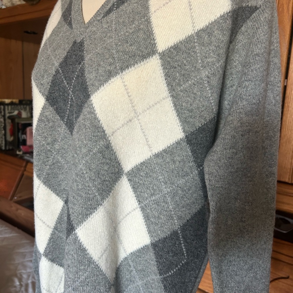 Pringle Classic Gray Sweater Scotland 🏴󠁧󠁢󠁳󠁣󠁴󠁿